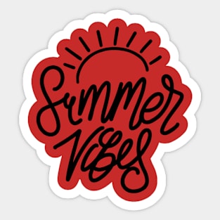 Summer Vibes Sticker